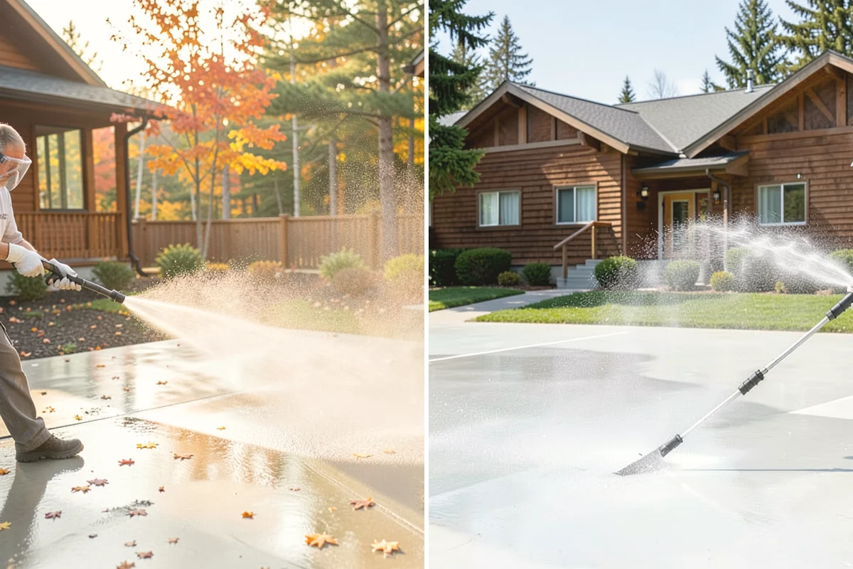 Concrete Stain Removal in Monroe, Snohomish County, WA - Inspect and classify each stain by origin and depth