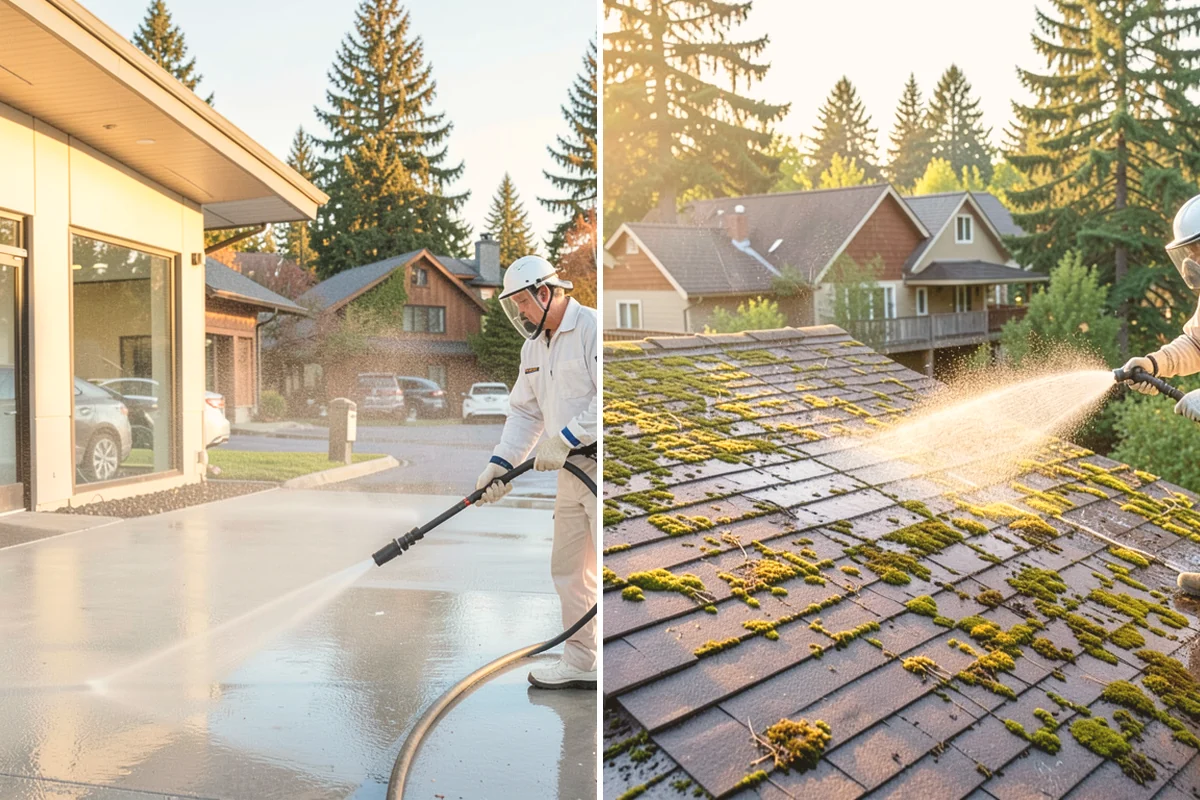 Concrete Stain Removal in Mount Vernon, Skagit County, WA - Inspect and classify each stain by origin and depth