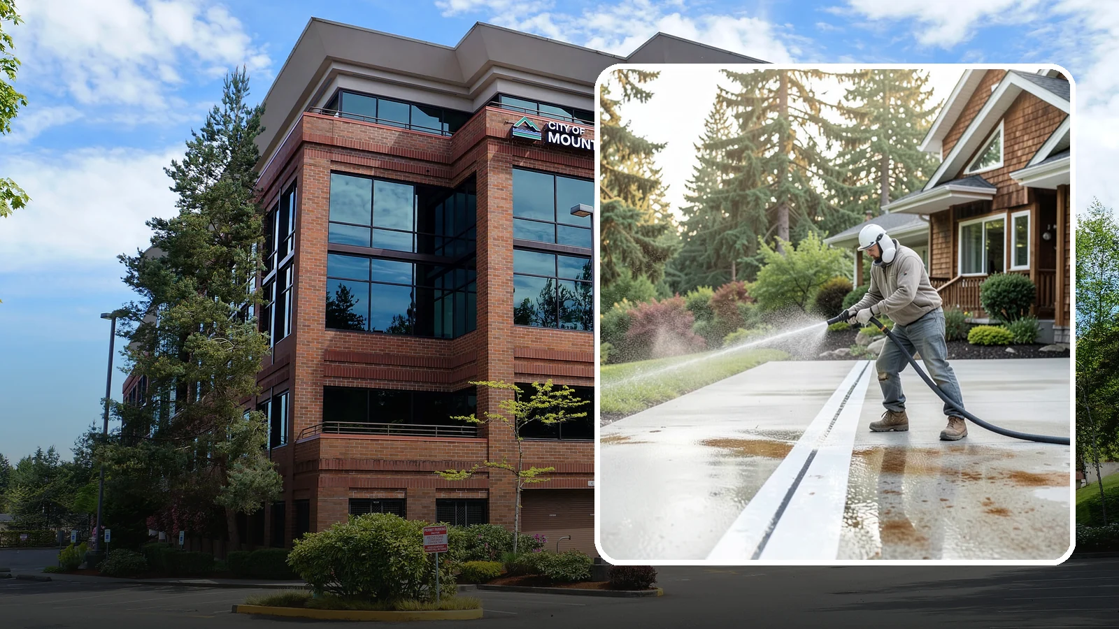 Concrete Stain Removal in Mountlake Terrace, Snohomish County, WA - Target and lift oil, rust, and tannin stains from concrete using surface-specific treatments rather than blunt pressure alone.