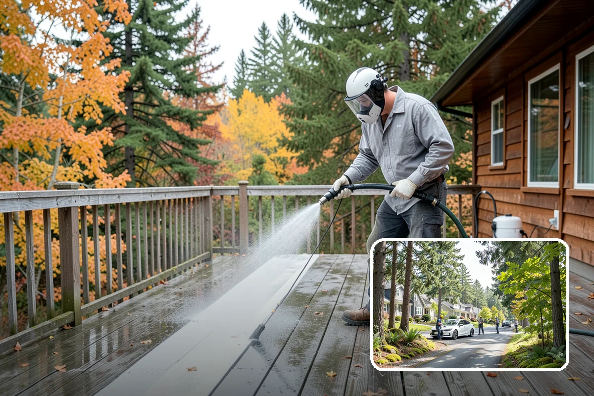 Concrete Stain Removal in Normandy Park, King County, WA - Matches the treatment to the specific stain for a genuine removal