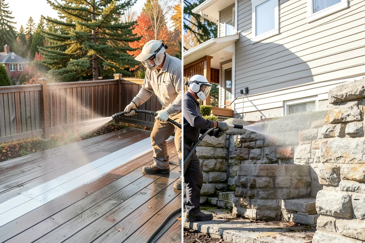 Concrete Stain Removal in Normandy Park, King County, WA - Inspect and classify each stain by origin and depth