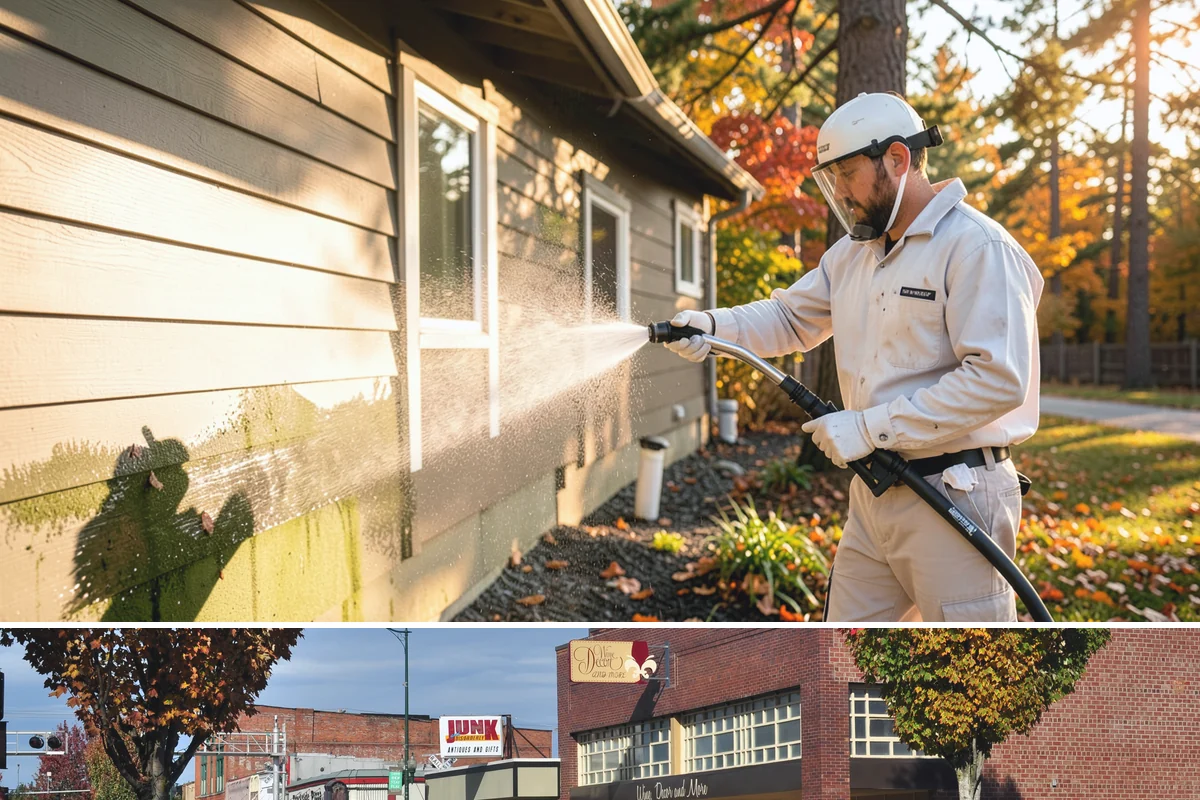 Concrete Stain Removal in Puyallup, Pierce County, WA - Warmer, drier days speed the chemical reactions used on stains, so scheduling between May and September delivers the strongest...