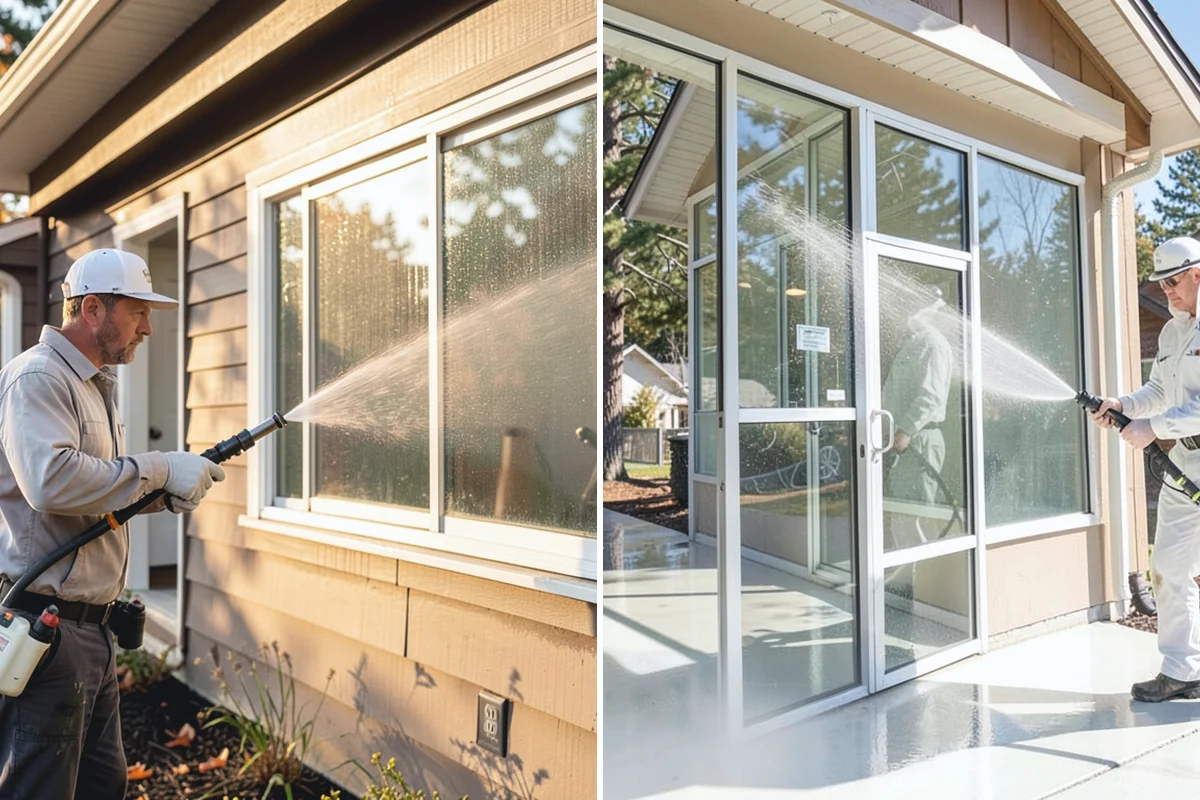 Concrete Stain Removal in Renton, King County, WA - Inspect and classify each stain by origin and depth