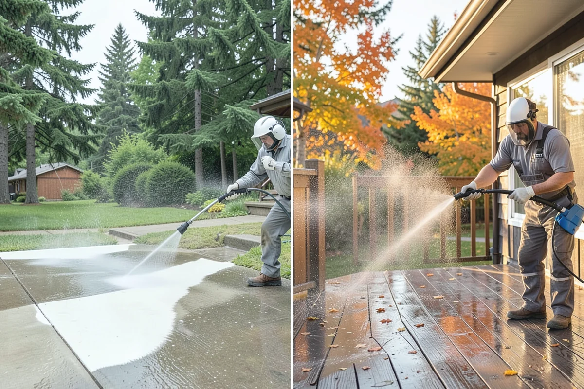 Concrete Stain Removal in Roy, Pierce County, WA - Inspect and classify each stain by origin and depth