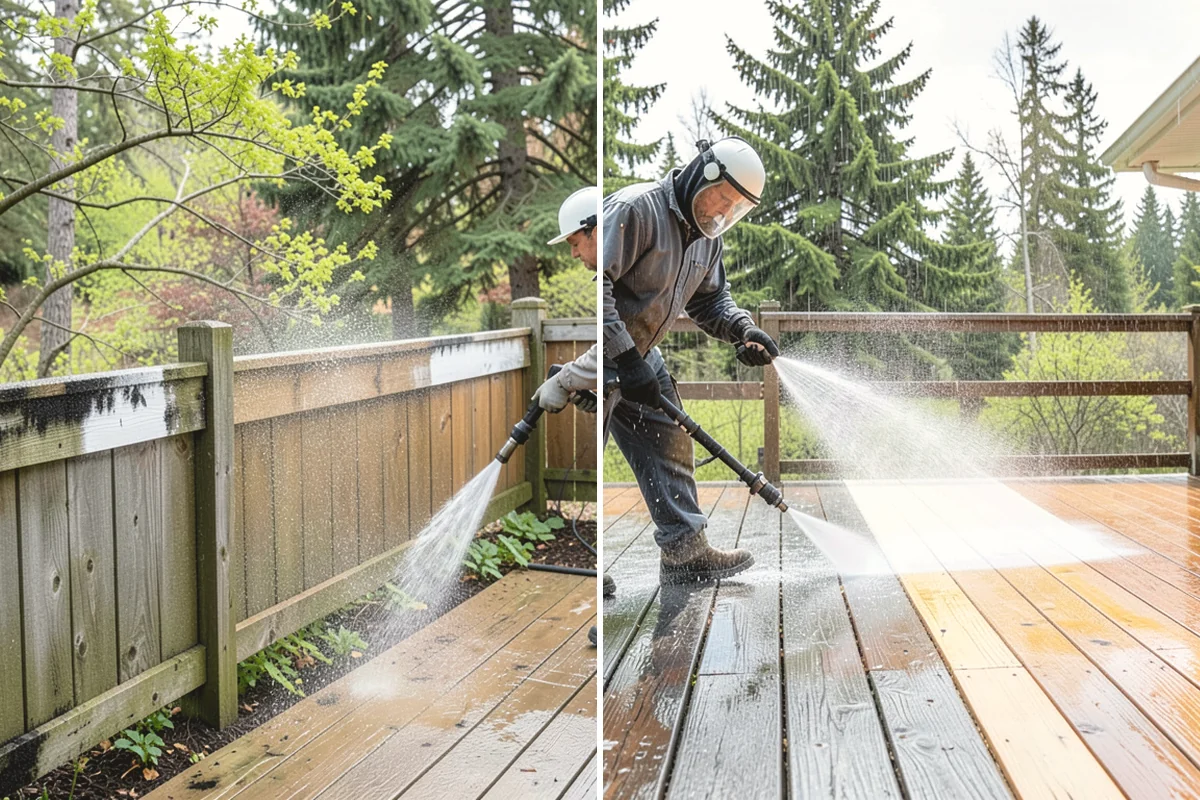 Concrete Stain Removal in Ruston, Pierce County, WA - Inspect and classify each stain by origin and depth