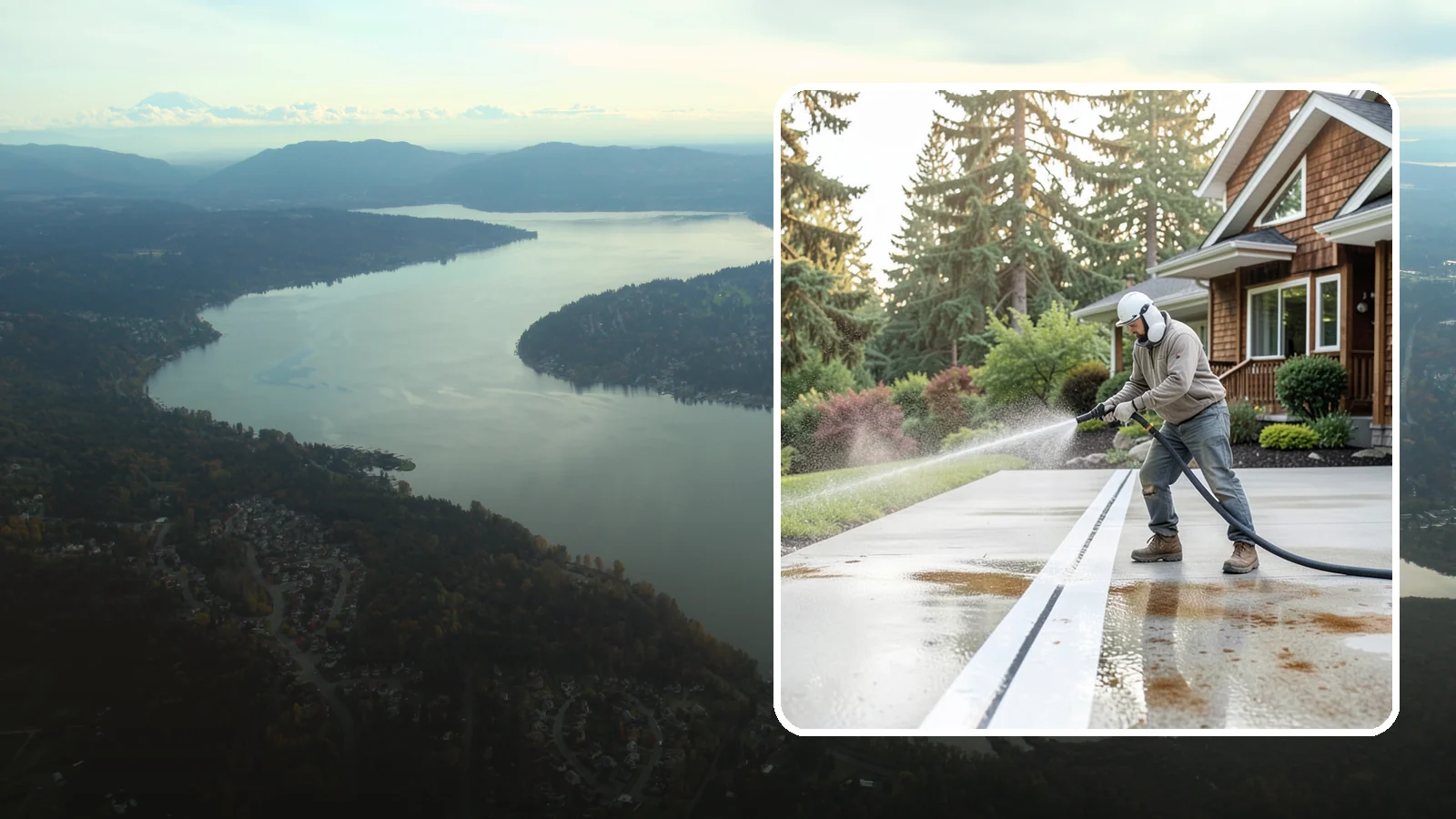 Concrete Stain Removal in Sammamish, King County, WA - Target and lift oil, rust, and tannin stains from concrete using surface-specific treatments rather than blunt pressure alone.