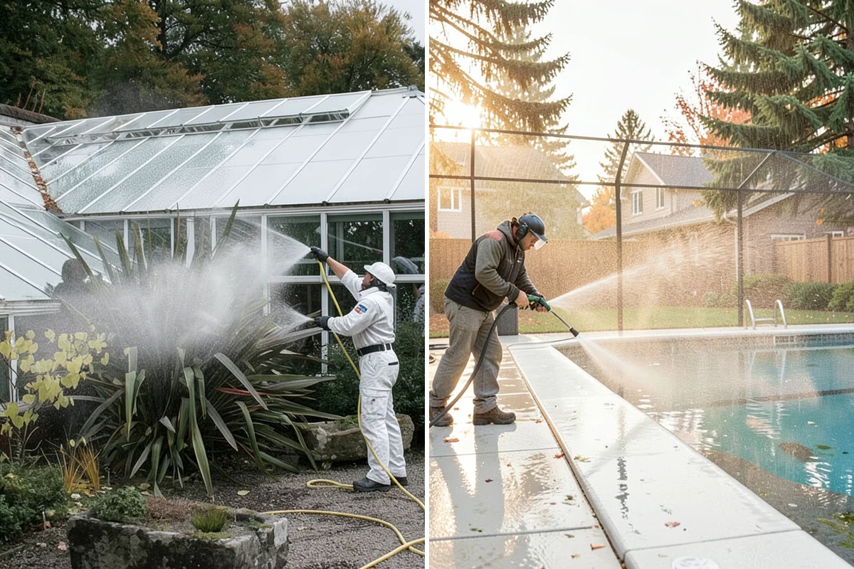 Concrete Stain Removal in Seattle, King County, WA - Inspect and classify each stain by origin and depth