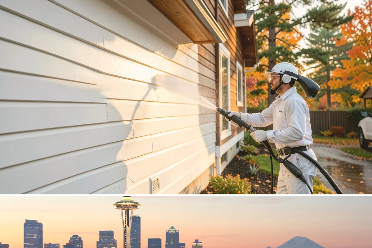 Concrete Stain Removal in Seattle, King County, WA - Warmer, drier days speed the chemical reactions used on stains, so scheduling between May and September delivers the strongest...
