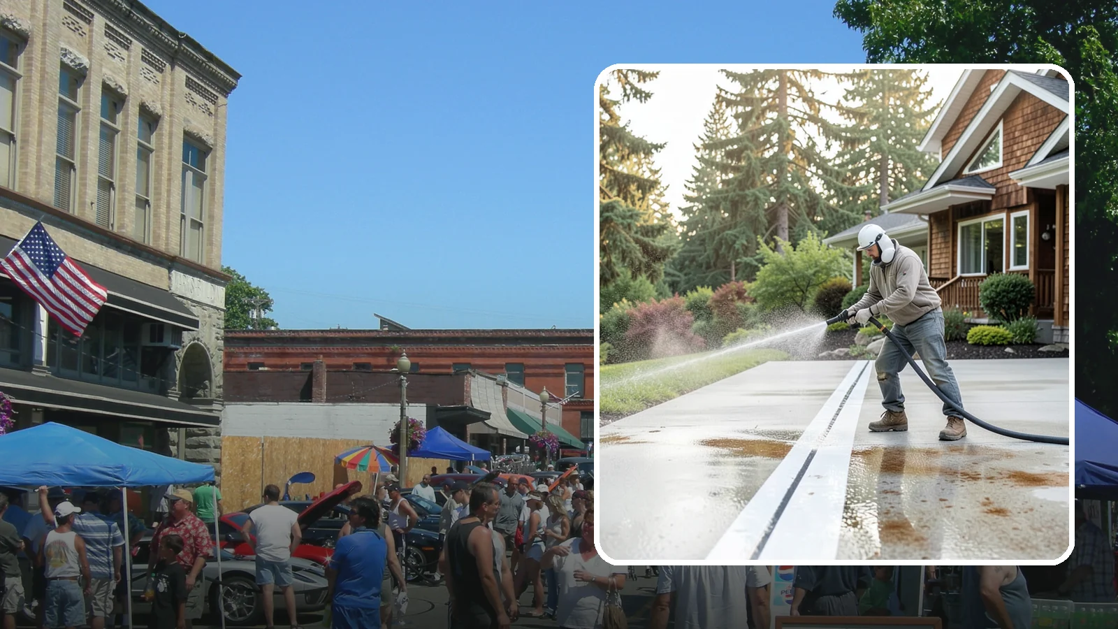 Concrete Stain Removal in Snohomish, Snohomish County, WA - Target and lift oil, rust, and tannin stains from concrete using surface-specific treatments rather than blunt pressure alone.
