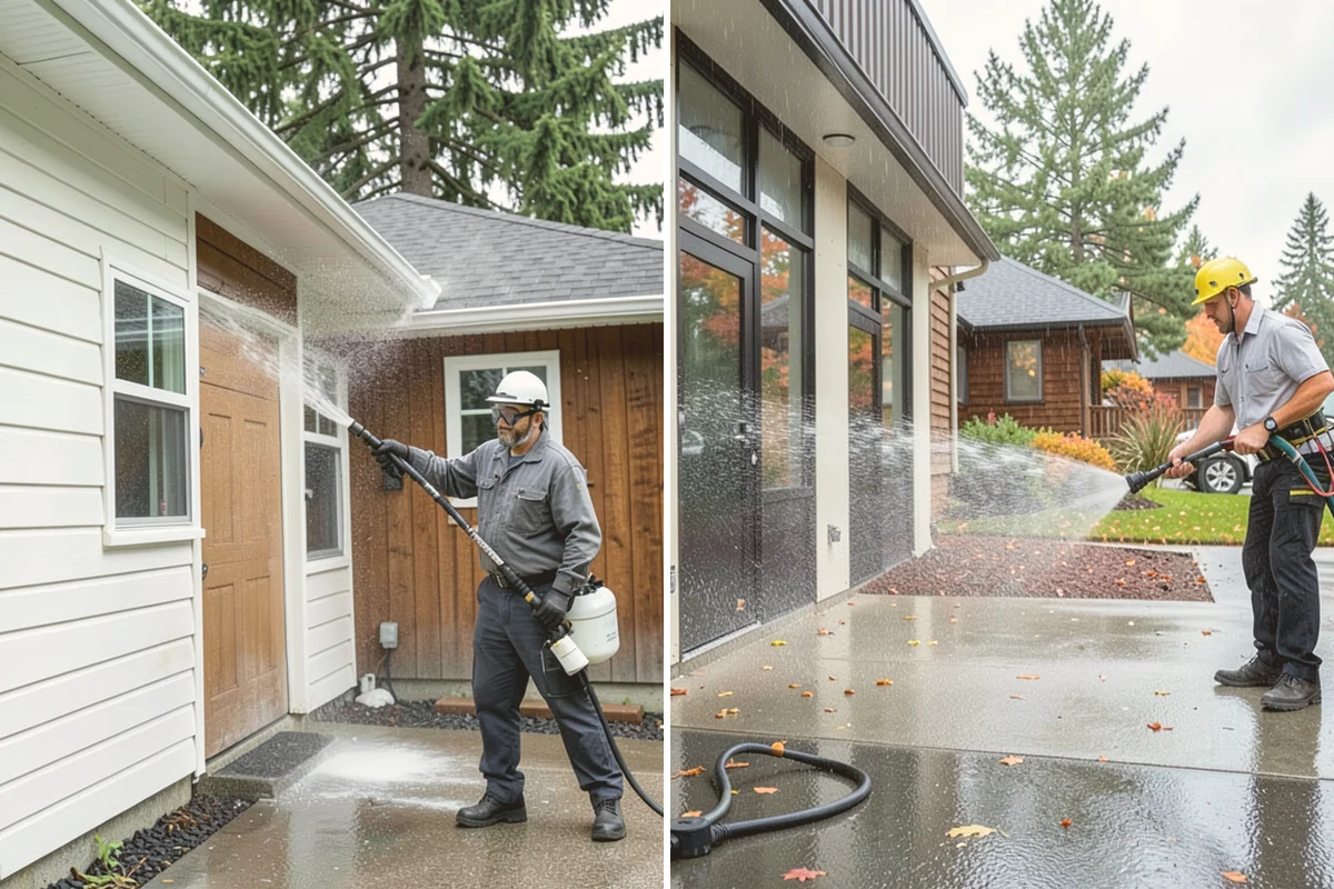 Concrete Stain Removal in Snohomish, Snohomish County, WA - Inspect and classify each stain by origin and depth