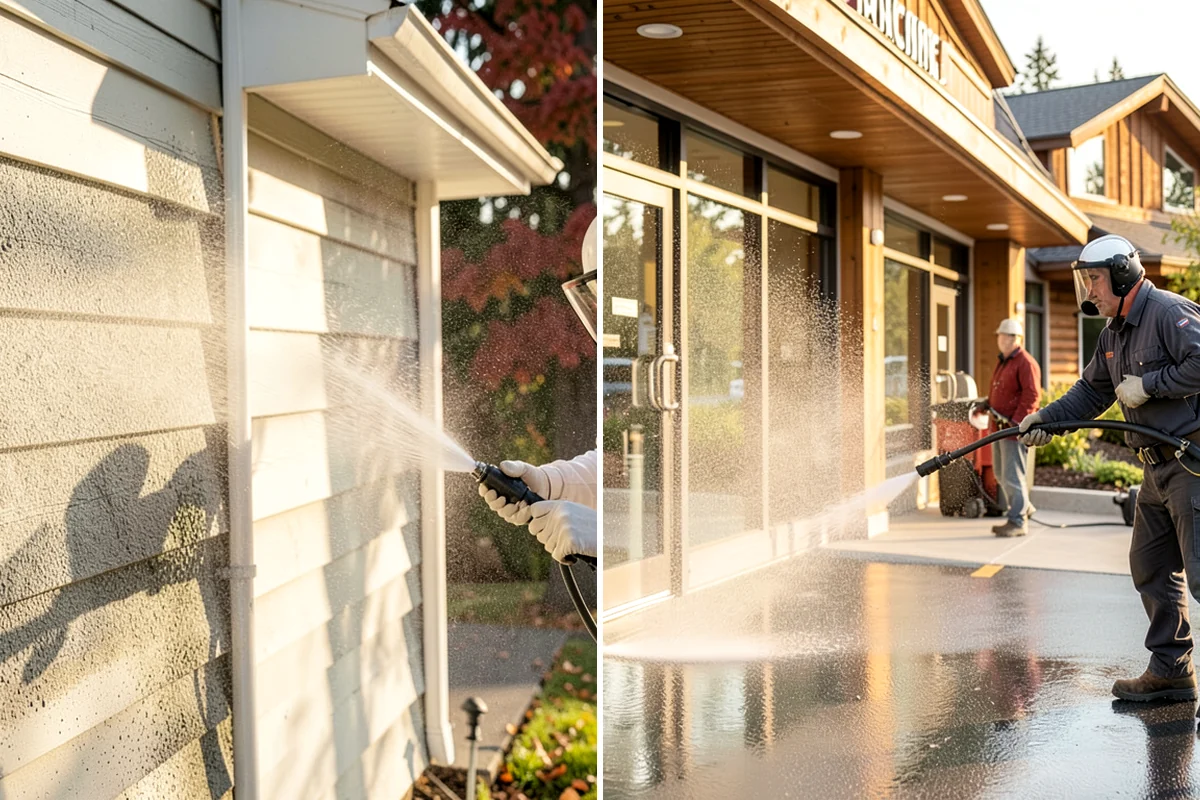 Concrete Stain Removal in Snoqualmie, King County, WA - Inspect and classify each stain by origin and depth