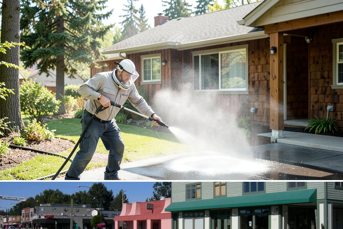 Concrete Stain Removal in Snoqualmie, King County, WA - Warmer, drier days speed the chemical reactions used on stains, so scheduling between May and September delivers the strongest...