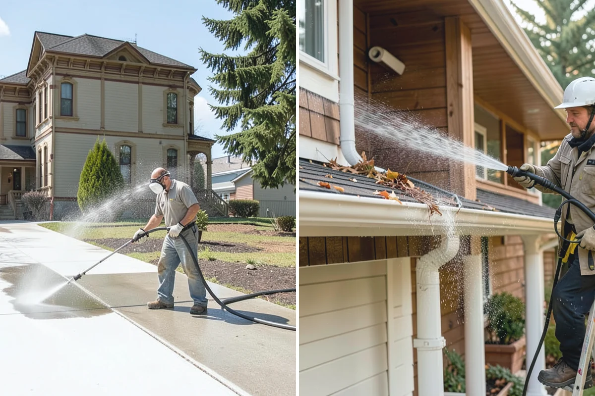 Concrete Stain Removal in South Prairie, Pierce County, WA - Inspect and classify each stain by origin and depth