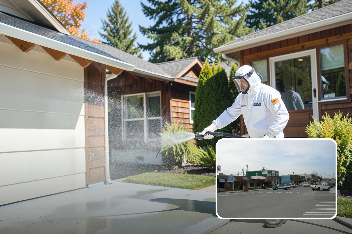 Concrete Stain Removal in Stanwood, Snohomish County, WA - Matches the treatment to the specific stain for a genuine removal