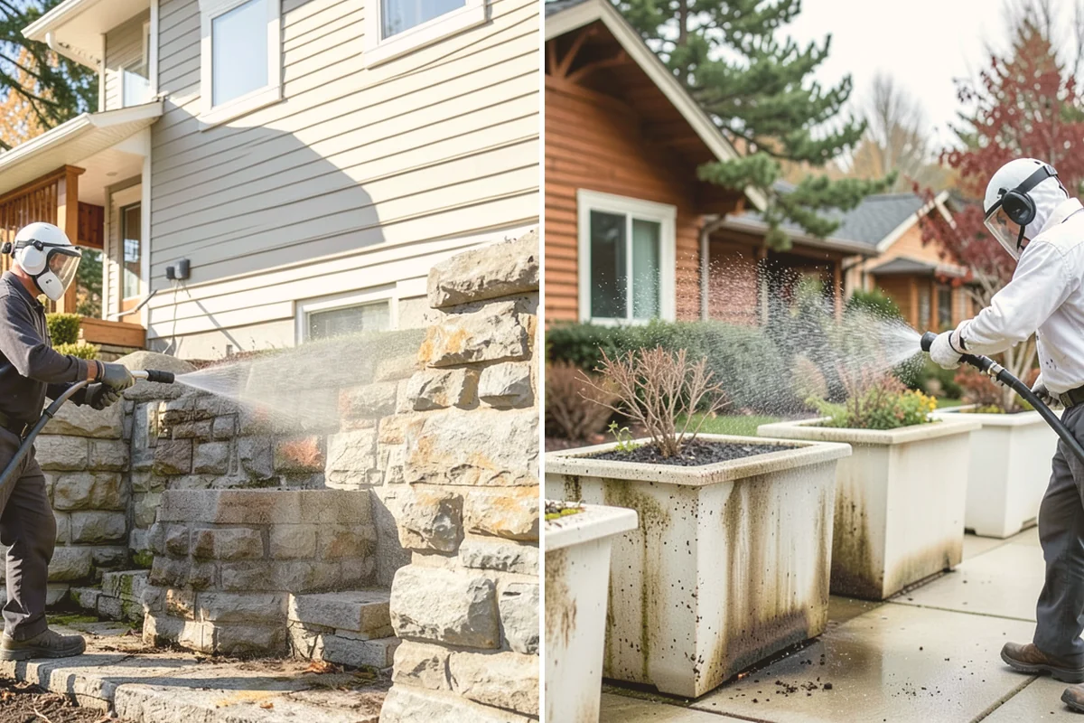 Concrete Stain Removal in Stanwood, Snohomish County, WA - Inspect and classify each stain by origin and depth