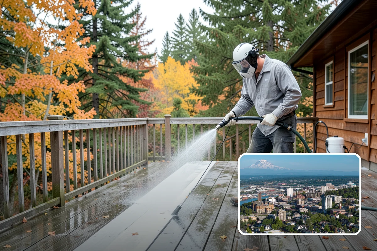 Concrete Stain Removal in Tacoma, Pierce County, WA - Matches the treatment to the specific stain for a genuine removal