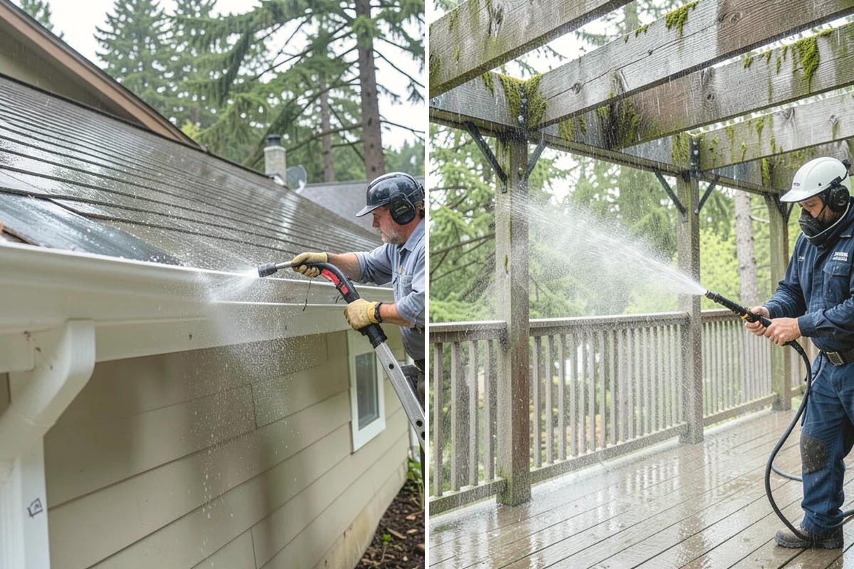 Concrete Stain Removal in Tacoma, Pierce County, WA - Inspect and classify each stain by origin and depth