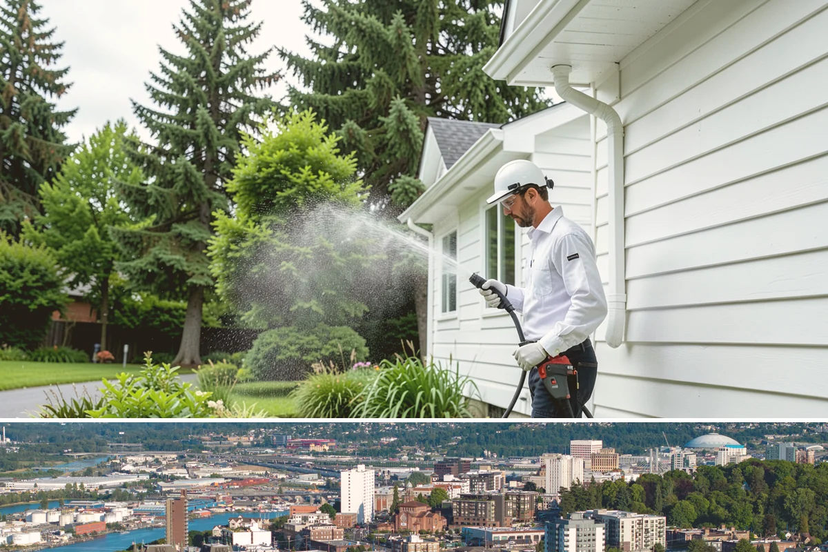 Concrete Stain Removal in Tacoma, Pierce County, WA - Warmer, drier days speed the chemical reactions used on stains, so scheduling between May and September delivers the strongest...