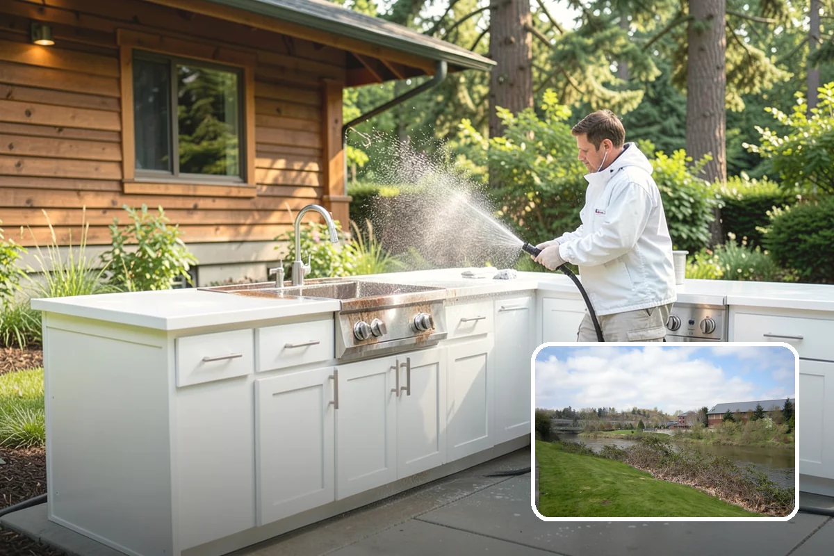 Concrete Stain Removal in Tukwila, King County, WA - Matches the treatment to the specific stain for a genuine removal