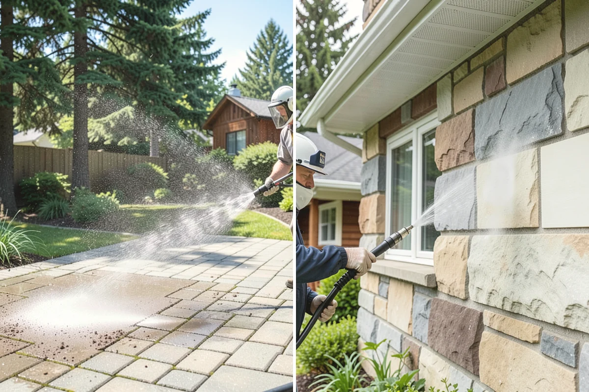 Concrete Stain Removal in Yarrow Point, King County, WA - Inspect and classify each stain by origin and depth