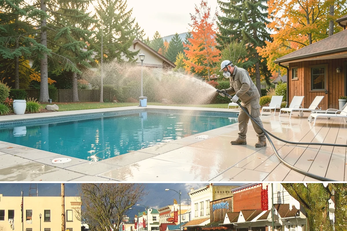 Concrete Walkway Cleaning in Arlington, Snohomish County, WA - Plan concrete walkway cleaning for a drier window from May to September so the slab can cure between rains.