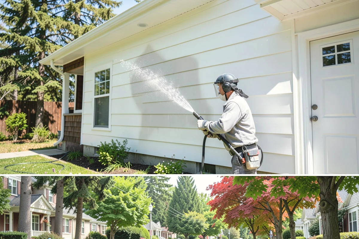 Concrete Walkway Cleaning in Beaux Arts Village, King County, WA - Plan concrete walkway cleaning for a drier window from May to September so the slab can cure between rains.