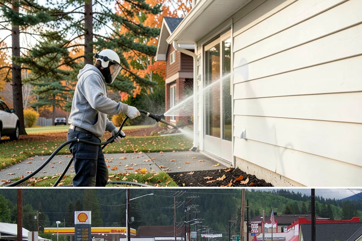 Concrete Walkway Cleaning in Granite Falls, Snohomish County, WA - Plan concrete walkway cleaning for a drier window from May to September so the slab can cure between rains.