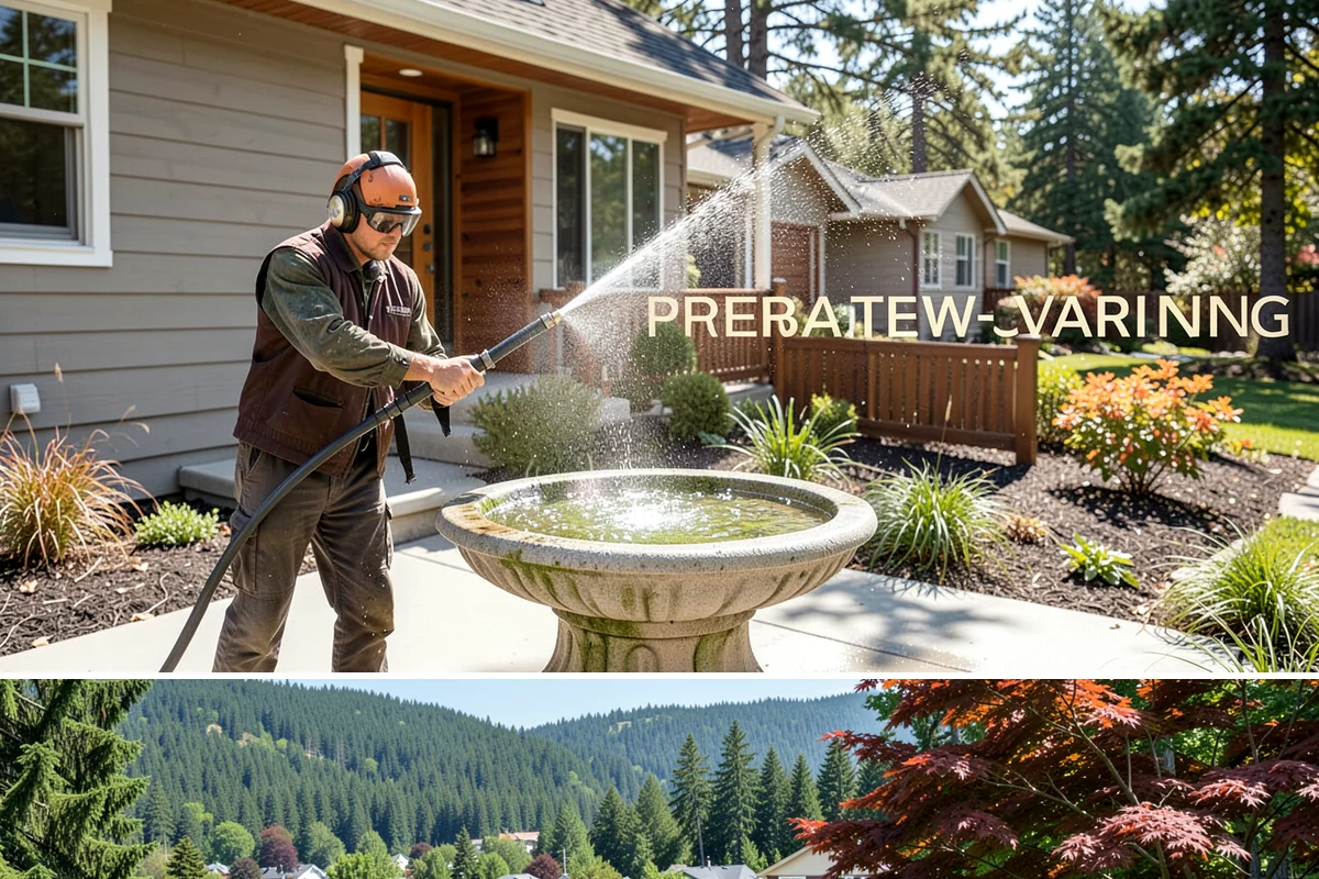 Concrete Walkway Cleaning in Index, Snohomish County, WA - Plan concrete walkway cleaning for a drier window from May to September so the slab can cure between rains.