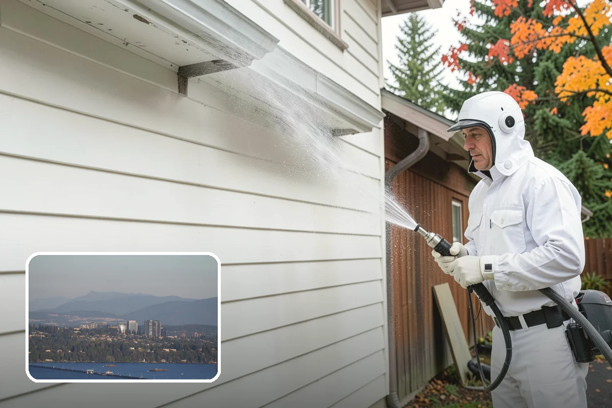 Concrete Walkway Cleaning in Medina, King County, WA - Lifts embedded grime from porous concrete