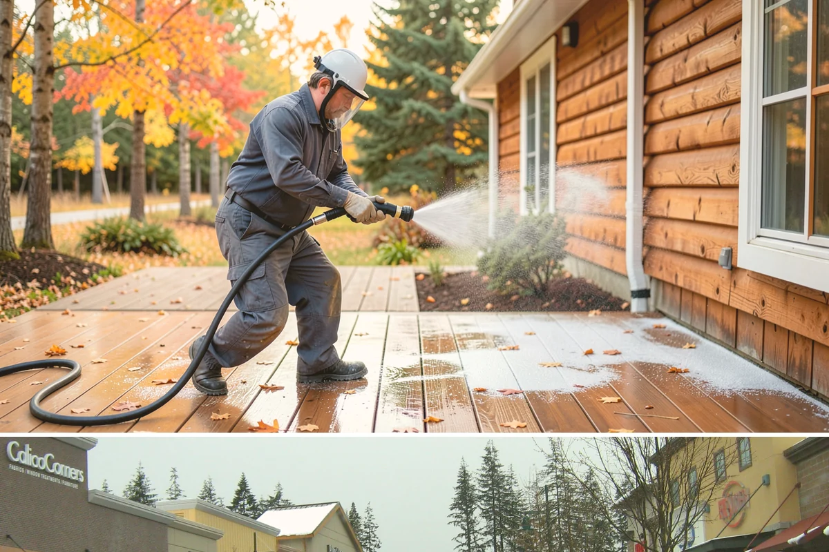 Concrete Walkway Cleaning in Mill Creek, Snohomish County, WA - Plan concrete walkway cleaning for a drier window from May to September so the slab can cure between rains.