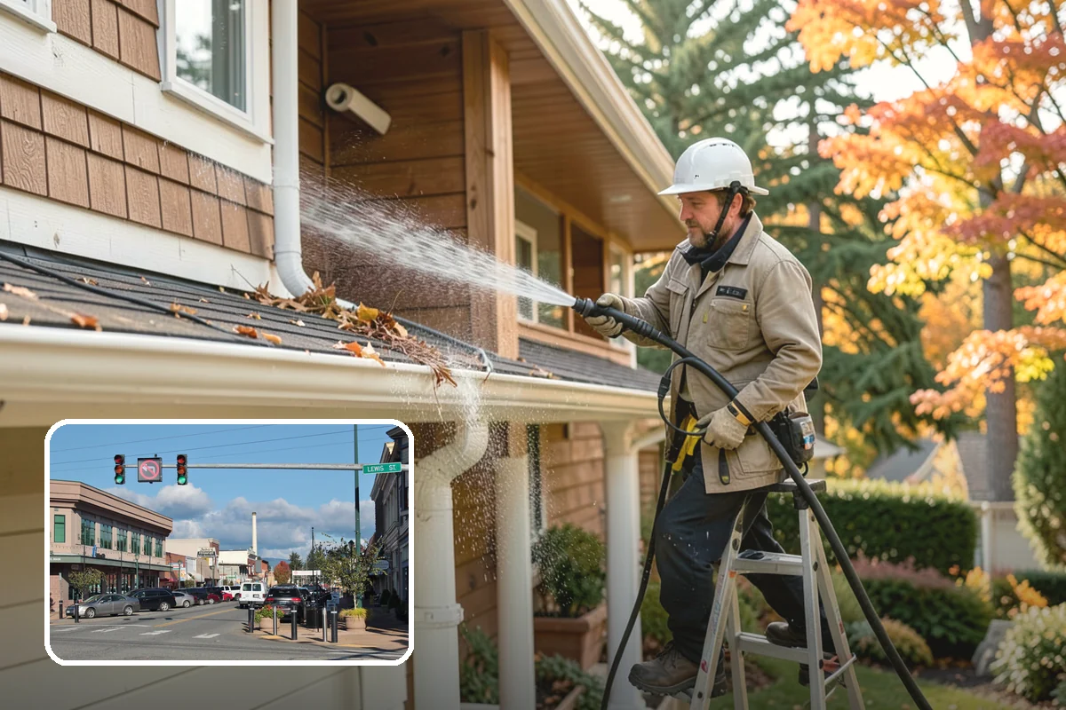 Concrete Walkway Cleaning in Monroe, Snohomish County, WA - Lifts embedded grime from porous concrete