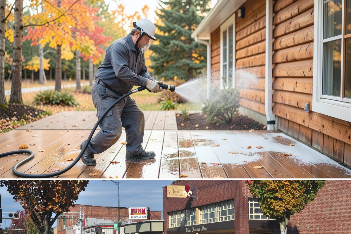 Concrete Walkway Cleaning in Puyallup, Pierce County, WA - Plan concrete walkway cleaning for a drier window from May to September so the slab can cure between rains.