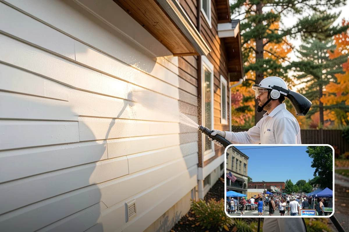 Concrete Walkway Cleaning in Snohomish, Snohomish County, WA - Lifts embedded grime from porous concrete