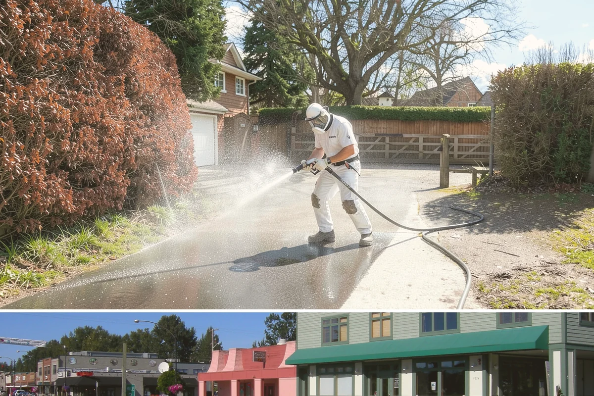 Concrete Walkway Cleaning in Snoqualmie, King County, WA - Plan concrete walkway cleaning for a drier window from May to September so the slab can cure between rains.