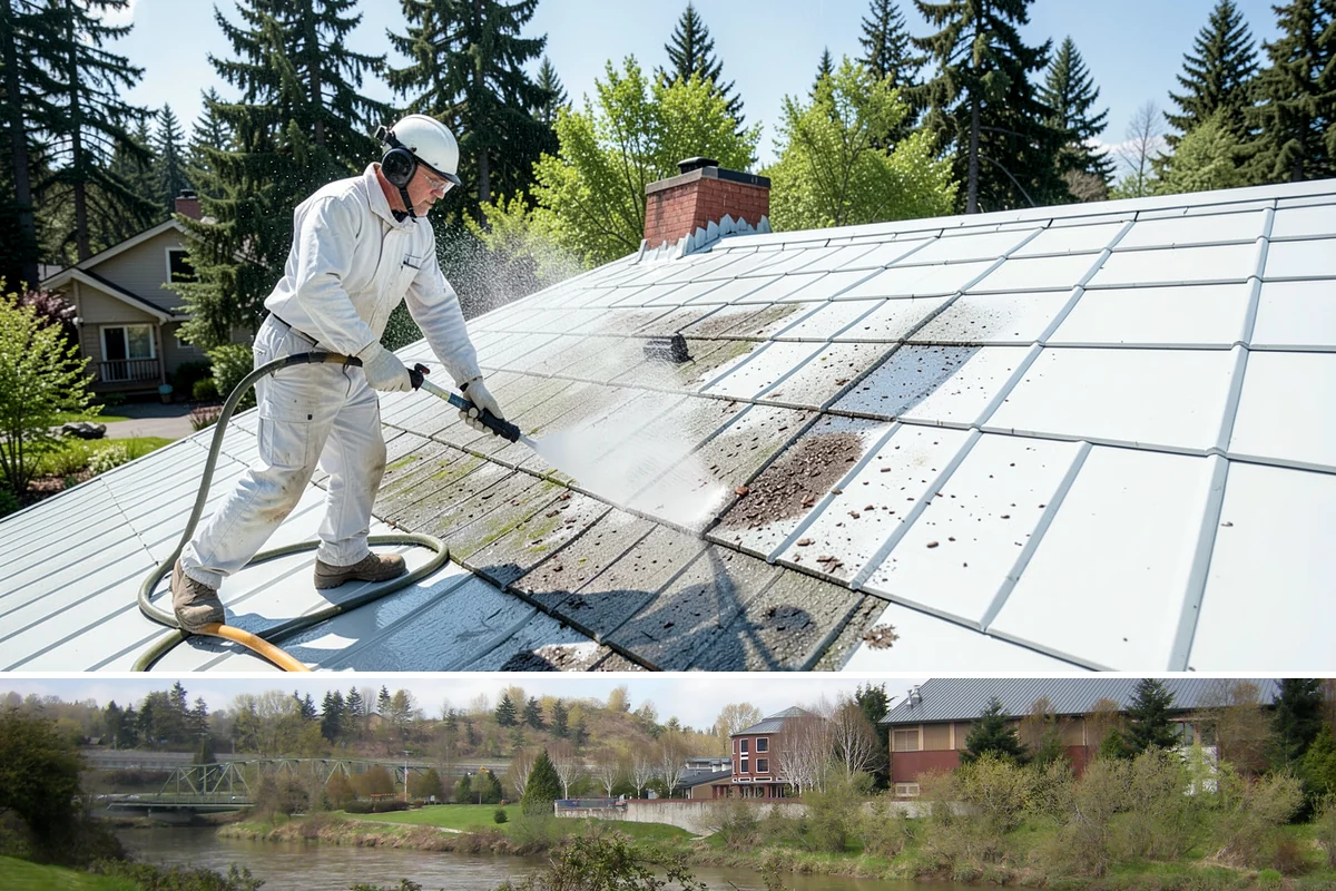 Concrete Walkway Cleaning in Tukwila, King County, WA - Plan concrete walkway cleaning for a drier window from May to September so the slab can cure between rains.