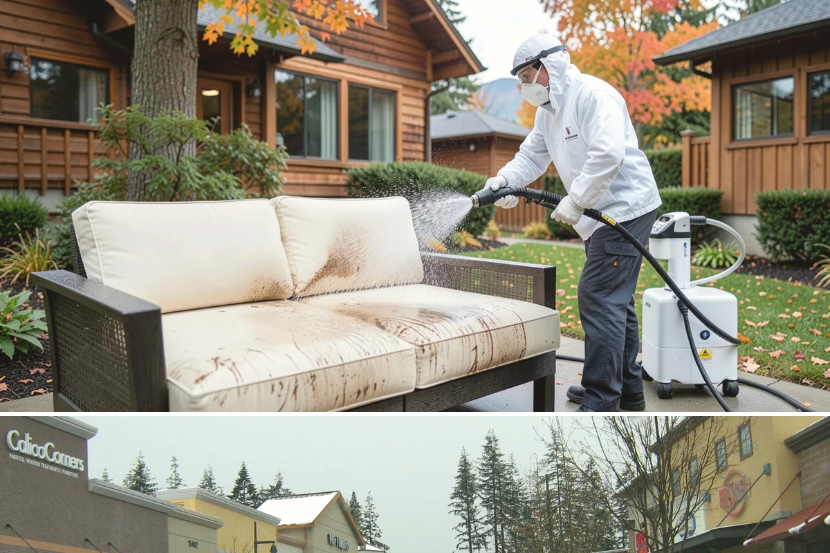 Concrete Wall Cleaning in Mill Creek, Snohomish County, WA - Spring is a strong time to clear the algae that flourished through the wet winter, giving walls a clean start before summer.