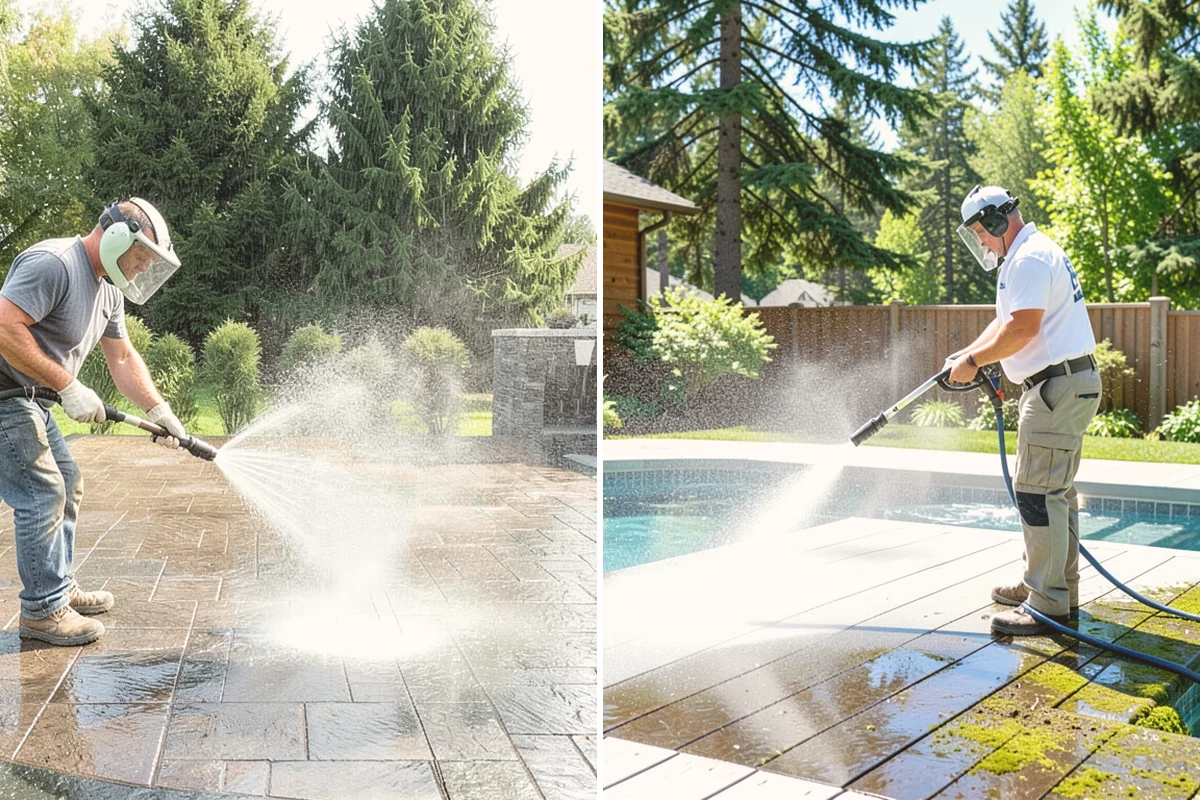 Construction Cleanup Washing in Algona, King County, WA - Walk the site to flag debris and residue zones