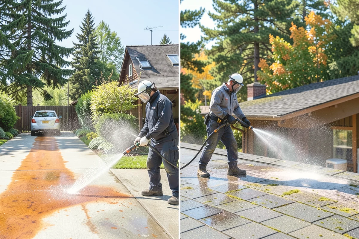 Construction Cleanup Washing in Anacortes, Skagit County, WA - Walk the site to flag debris and residue zones