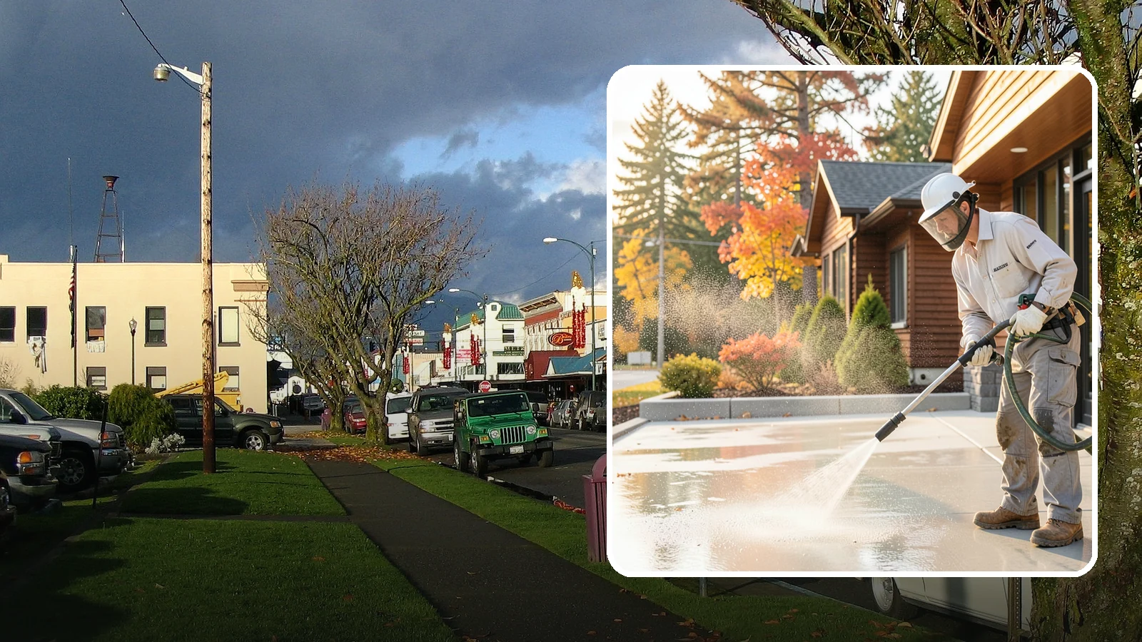 Construction Cleanup Washing in Arlington, Snohomish County, WA - We wash away construction dust, mud, and debris so Washington job sites finish clean and presentable.