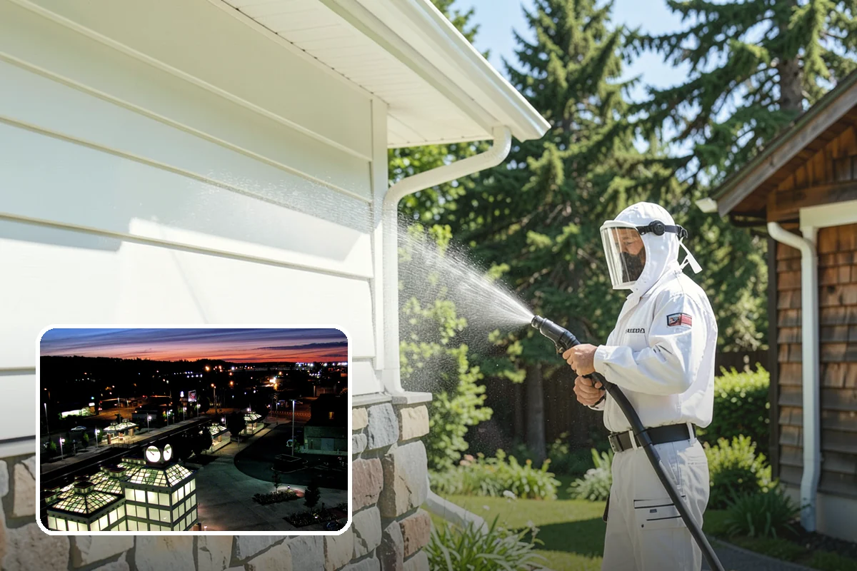 Construction Cleanup Washing in Auburn, King County, WA - Prepares sites for final inspection and handover