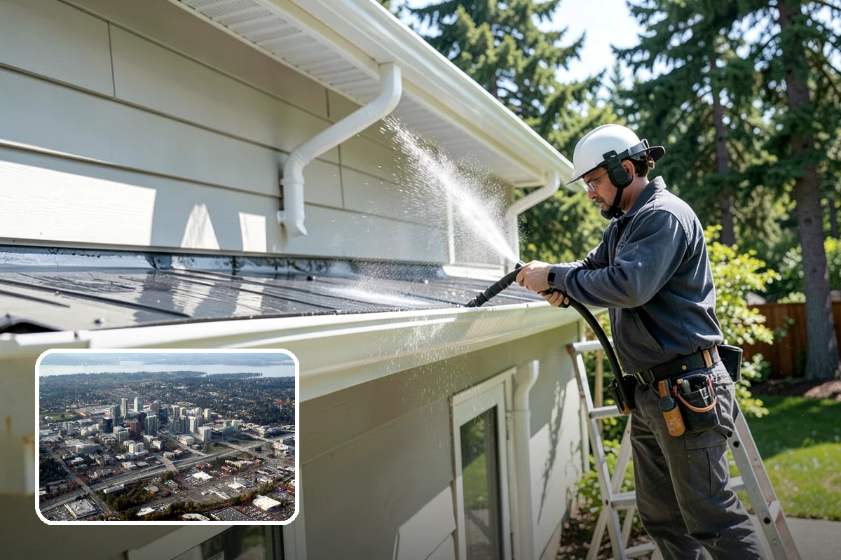Construction Cleanup Washing in Bellevue, King County, WA - Prepares sites for final inspection and handover