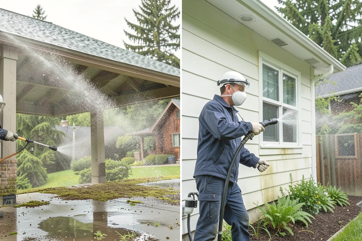 Construction Cleanup Washing in Black Diamond, King County, WA - Walk the site to flag debris and residue zones