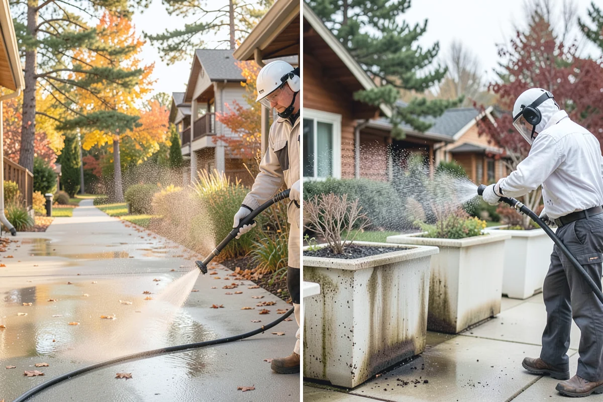 Construction Cleanup Washing in Bonney Lake, Pierce County, WA - Walk the site to flag debris and residue zones