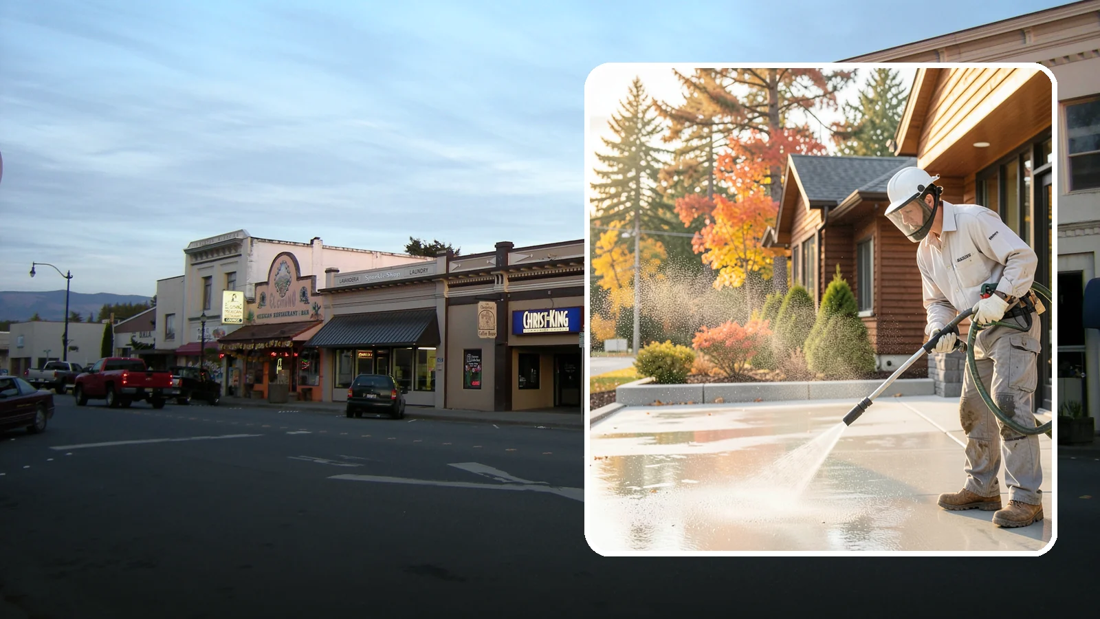 Construction Cleanup Washing in Burlington, Skagit County, WA - We wash away construction dust, mud, and debris so Washington job sites finish clean and presentable.