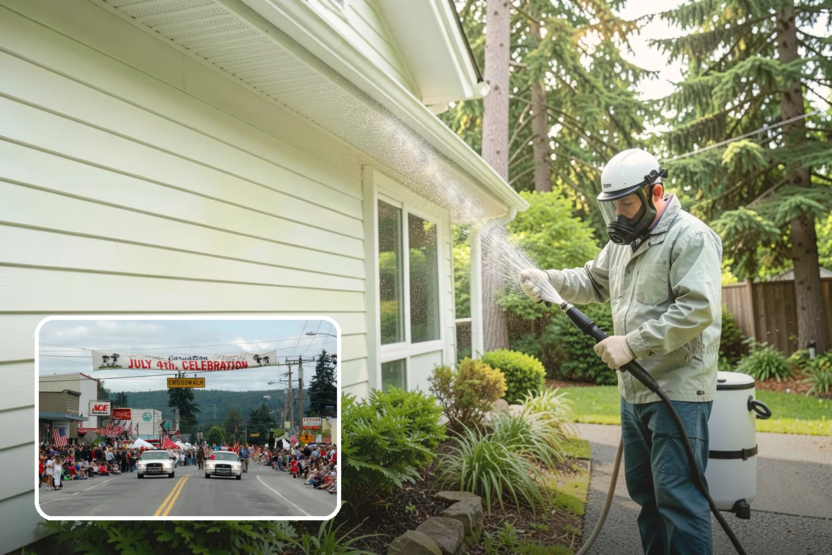 Construction Cleanup Washing in Carnation, King County, WA - Prepares sites for final inspection and handover