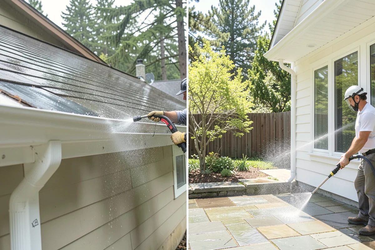 Construction Cleanup Washing in Carnation, King County, WA - Walk the site to flag debris and residue zones