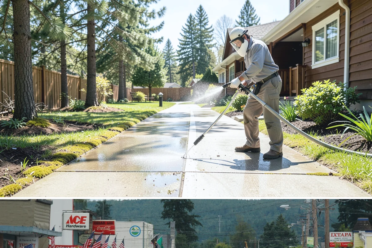Construction Cleanup Washing in Carnation, King County, WA - Construction cleanup washing is scheduled at project completion in any season, with extra rinsing needed after Washington's rainy...