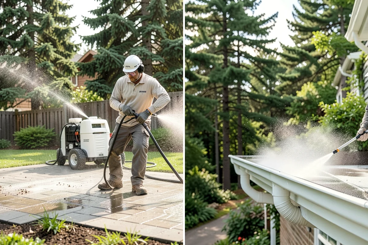 Construction Cleanup Washing in Concrete, Skagit County, WA - Walk the site to flag debris and residue zones