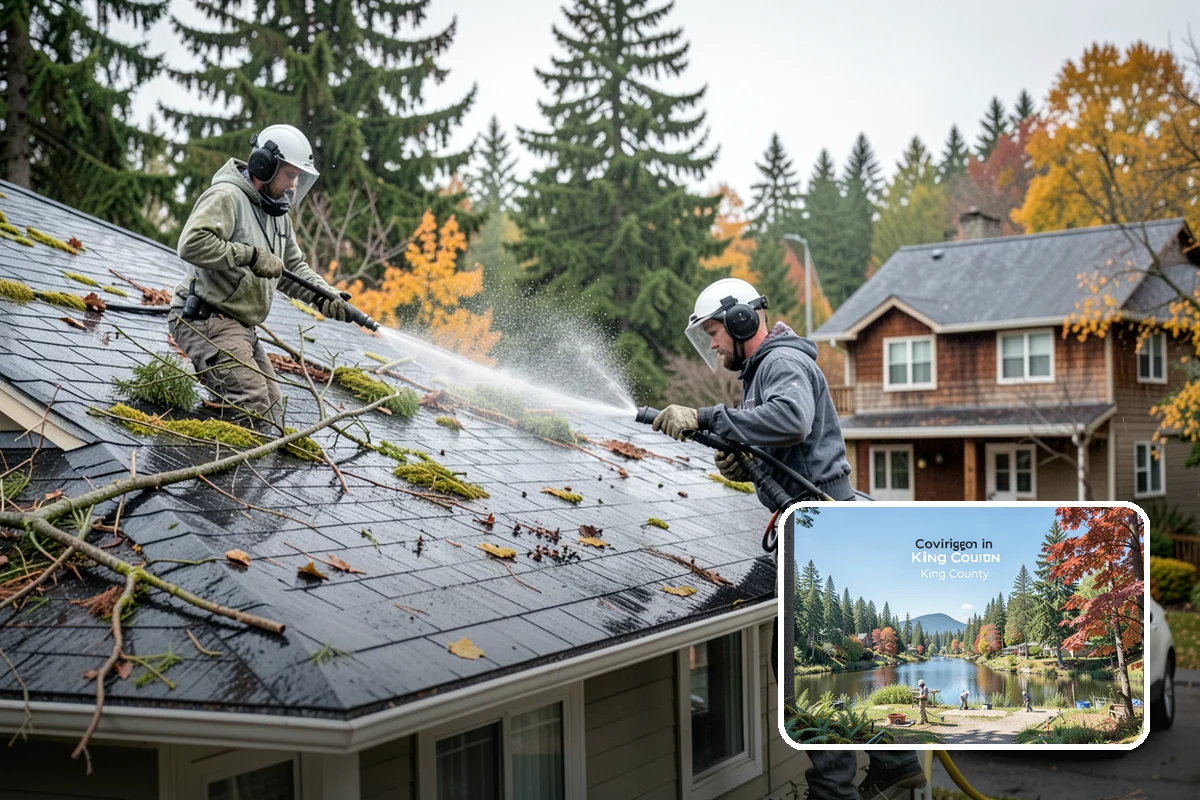 Construction Cleanup Washing in Covington, King County, WA - Prepares sites for final inspection and handover
