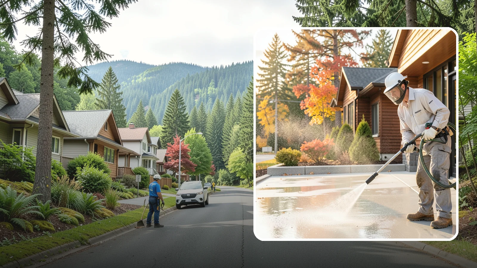Construction Cleanup Washing in Darrington, Snohomish County, WA - We wash away construction dust, mud, and debris so Washington job sites finish clean and presentable.